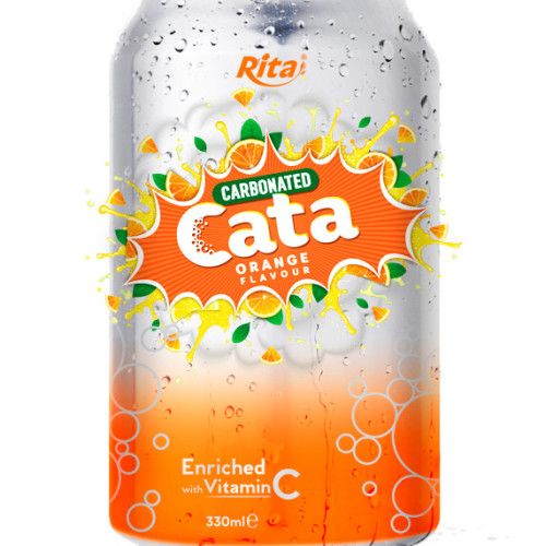 Carbonated Natural Orange Flavor Drink